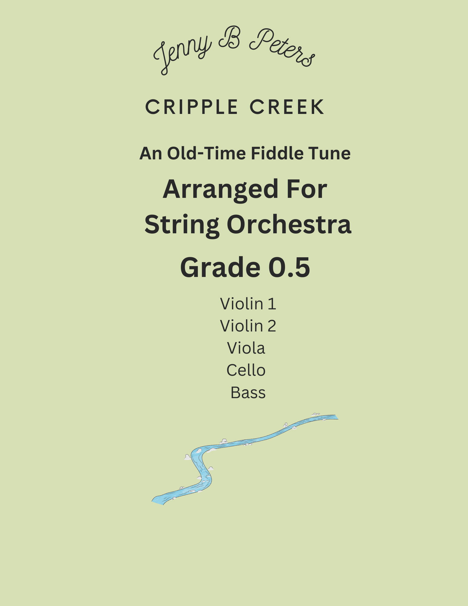 Cover for Cripple Creek Orchestra Piece