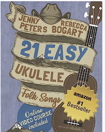 Book Cover 21 Easy Ukulele Folk Songs