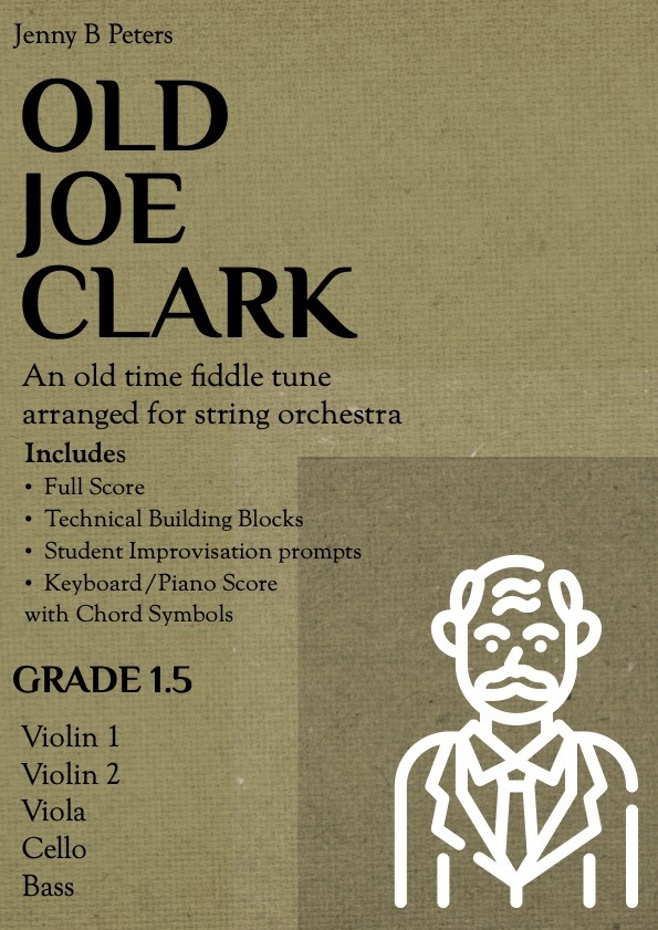 Cover for Old Joe Clark Orchestra Piece