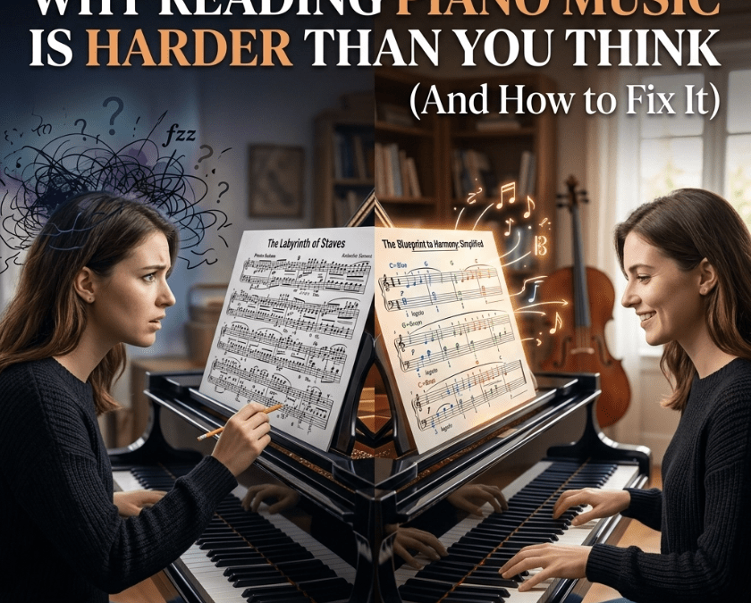 Why Reading Piano Music is Harder Than You Think (And How to Fix It)